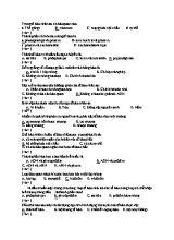 Đề kiểm tra 15 phút môn Sinh học Lớp 10 (Ban cơ bản)
